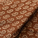 shop Bagru Printed Cotton Brown Saree