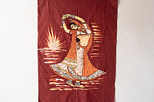 Batik Painting ~ Dancing Girl