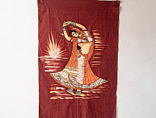 Batik Painting ~ Dancing Girl