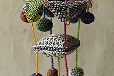Prachin . प्राचीन ❦ Handmade Bead Work ~ Old Latkan Hanging - B