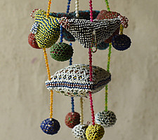 Prachin . प्राचीन ❦ Handmade Bead Work ~ Old Latkan Hanging - B