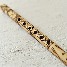 Bansuri . बाँसुरी ~ Music Instrument - Handmade Bamboo Flute - B