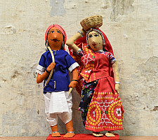 Gudiya - Jhabua Handmade Fabric Doll (Bhil) - B