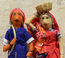 Gudiya - Jhabua Handmade Fabric Doll (Bhil) - B
