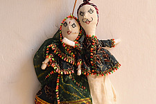 Dhingli | Cotton Handmade Kutchi Doll Set (Pair)