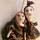 shop Cotton Handmade Kutchi Doll Set (Pair)