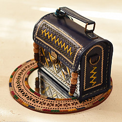 Be Nomadic | Kutchi Embroidered Leather Sling Handbag