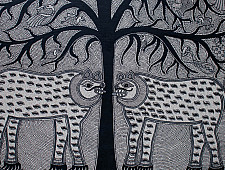 Aripan | Madhubnai Painting - Tree of life price 