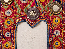 Treasure Trove ~ Rabari Embroidery - Kutchi Old Piece Hanging