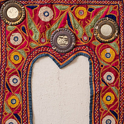 Treasure Trove ~ Rabari Embroidery - Kutchi Old Piece Hanging