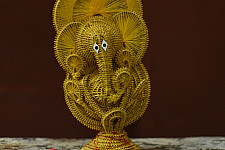 Dhaana Murti . Paddy Craft | Ganeshji ( Yellow )