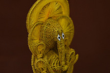 Dhaana Murti . Paddy Craft | Ganeshji ( Yellow )