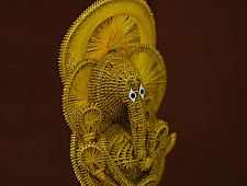 Dhaana Murti . Paddy Craft | Ganeshji ( Yellow )