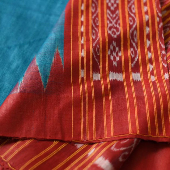 shop Handwoven Pure Tussar Silk Saree