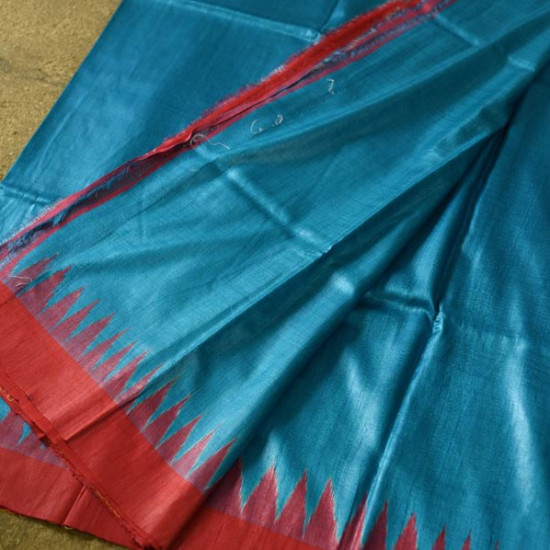 shop Handwoven Pure Tussar Silk Saree