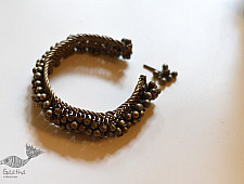 Kanupriya | White Metal Antique Payal (Single Piece) 