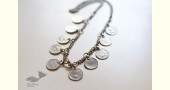 shop Handmade White Metal Vintage Jewelry - Coin Necklace