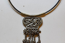 Kanupriya ~ White Metal Vintage Necklace