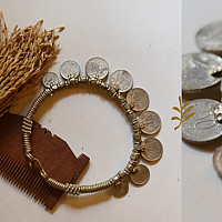 Tribal coin necklace hotsell