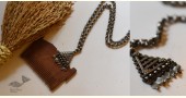 shop Handmade Vintage / Tribal Jewelry - Necklace with Triangle Pendant 
