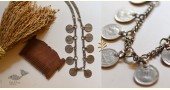 shop Handmade White Metal Vintage Jewelry - Coin Necklace