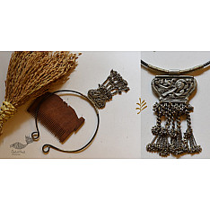 Kanupriya ~ White Metal Vintage Necklace