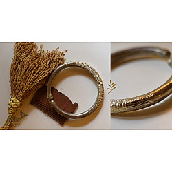 Kanupriya | l Vintage Jewelry - Light Weight Hansli / Hollow Necklace / Poli Hansali / Hollow Hansadi ( Two Size Options )