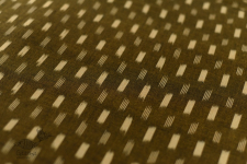 Ikat Handwoven Cotton Fabric - Brown