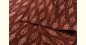 Shop Handloom ikat cotton Brown fabric