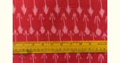 Shop Ikat Handloom Cotton Red Fabric - Arrow Motif