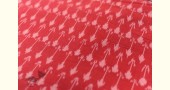 Shop Ikat Handloom Cotton Red Fabric - Arrow Motif