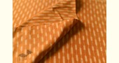 Shop Handloom ikat cotton fabric- Almond Brown