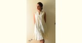 shop Handwoven Pure Cotton ~ Off White dress