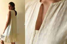 Shweta . श्वेता | Handwoven Pure Cotton Dress 