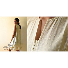 Shweta . श्वेता | Handwoven Pure Cotton Dress 
