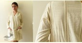 shop Handwoven Checks Pure Cotton ~ White Top