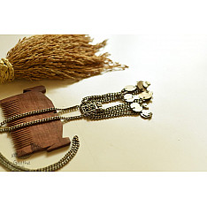 Kanupriya ❉ Tribal / Vintage Jewelry - Long Coin Necklace