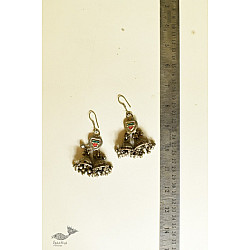 Kanupriya ❉ Banjara  Jewelry - Three Jhumka Earring