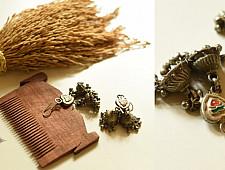 Kanupriya ❉ Banjara  Jewelry - Three Jhumka Earring