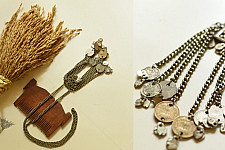 Kanupriya ❉ Tribal / Vintage Jewelry - Long Coin Necklace