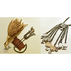 Kanupriya ❉ Tribal / Vintage Jewelry - Long Coin Necklace