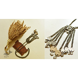Kanupriya ❉ Tribal / Vintage Jewelry - Long Coin Necklace