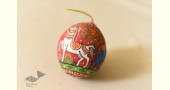 shop Painted Horse & Elephant on Hanging Coconut