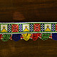 shop handmade door Glass Bead Door Toran Squares Design
