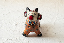 Madhuban . मधुबन ❁ Madhubani Hand Painted Paper Mache ~ Cow ( Two Options )