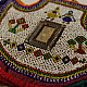 Bead Work ~ Old Wall Hanging - Fan