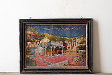 Memory Lines | Indian Antique Print  ( With Frame) - Ajmer Sharif