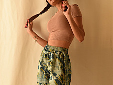 Shorts | Batik Block Printed Modal Silk Short ( Two Options )