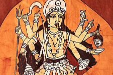Batik Painting ~ Maa Kaali