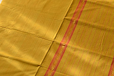 Rojana | Handloom Andhra Cotton Yellow Saree